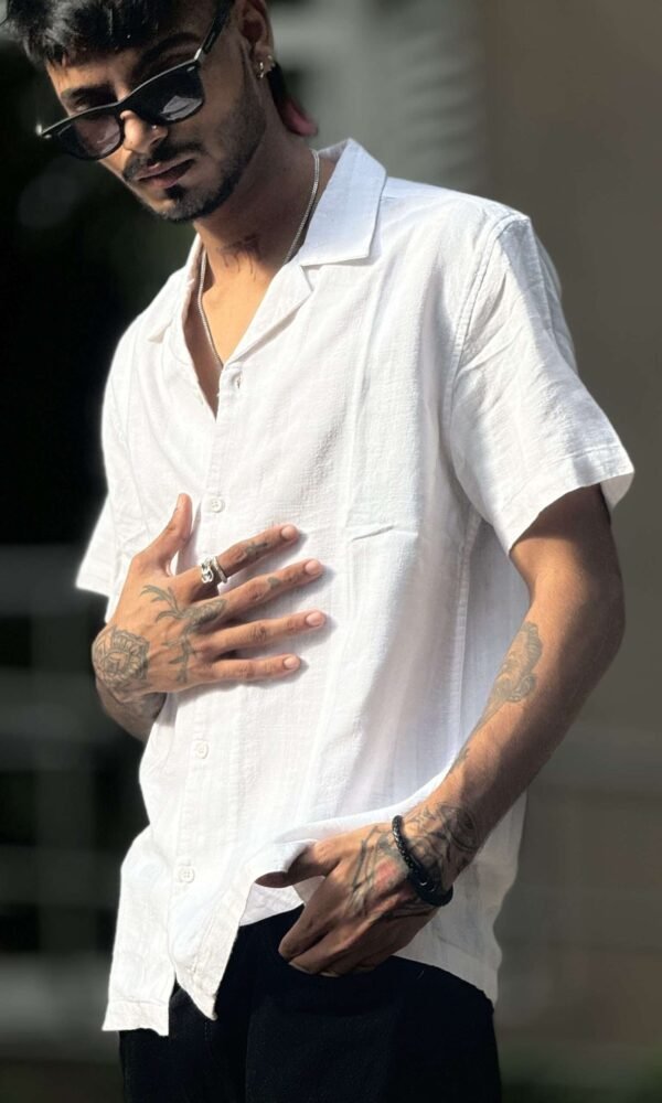 white shirt