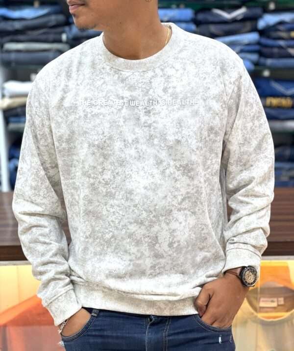 Tie-dye sweatshirt